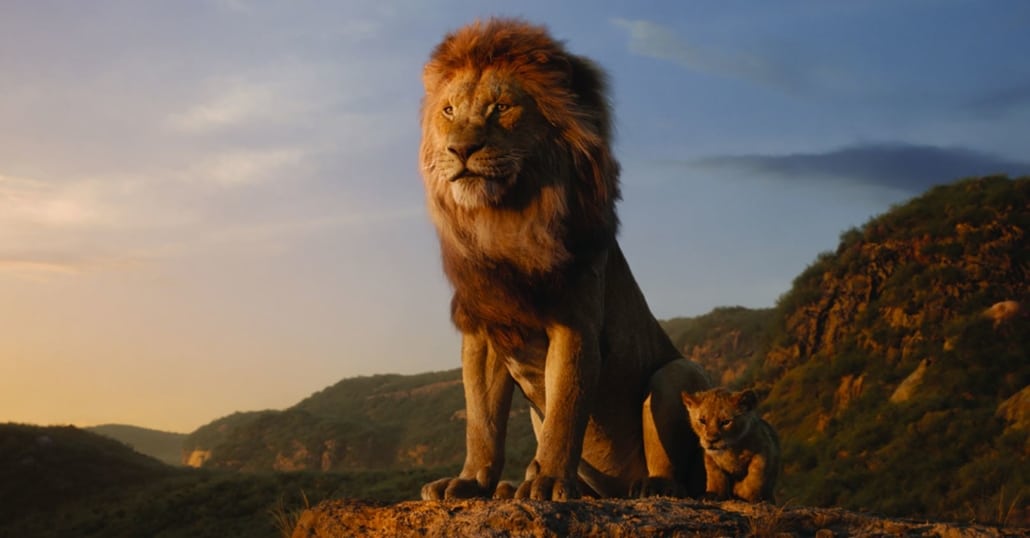Image d'un lion en 3D
